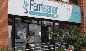 Oficinas de Atención al Afiliado de Famisanar:。